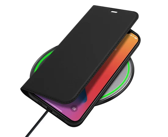 Чехол-книжка Dux Ducis с карманом для визиток для Apple iPhone 12 mini (5.4") Черный