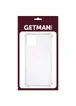 TPU чехол GETMAN Ease logo усиленные углы для Apple iPhone 12 mini (5.4") Прозрачный / Transparent