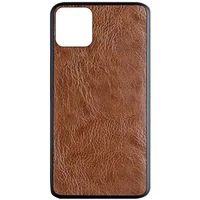 Кожаный чехол PU Retro classic для Apple iPhone 12 mini (5.4") Коричневый