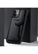Кожаная накладка Nillkin Aoge (с карманом) для Apple iPhone 12 mini (5.4") Черный