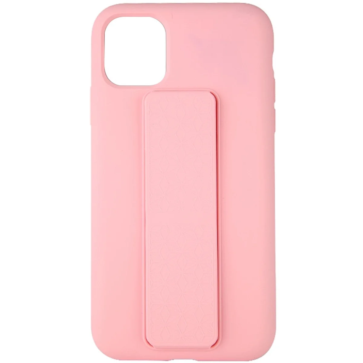 Чехол Silicone Case Hand Holder для Apple iPhone 12 mini (5.4") Розовый / Pink
