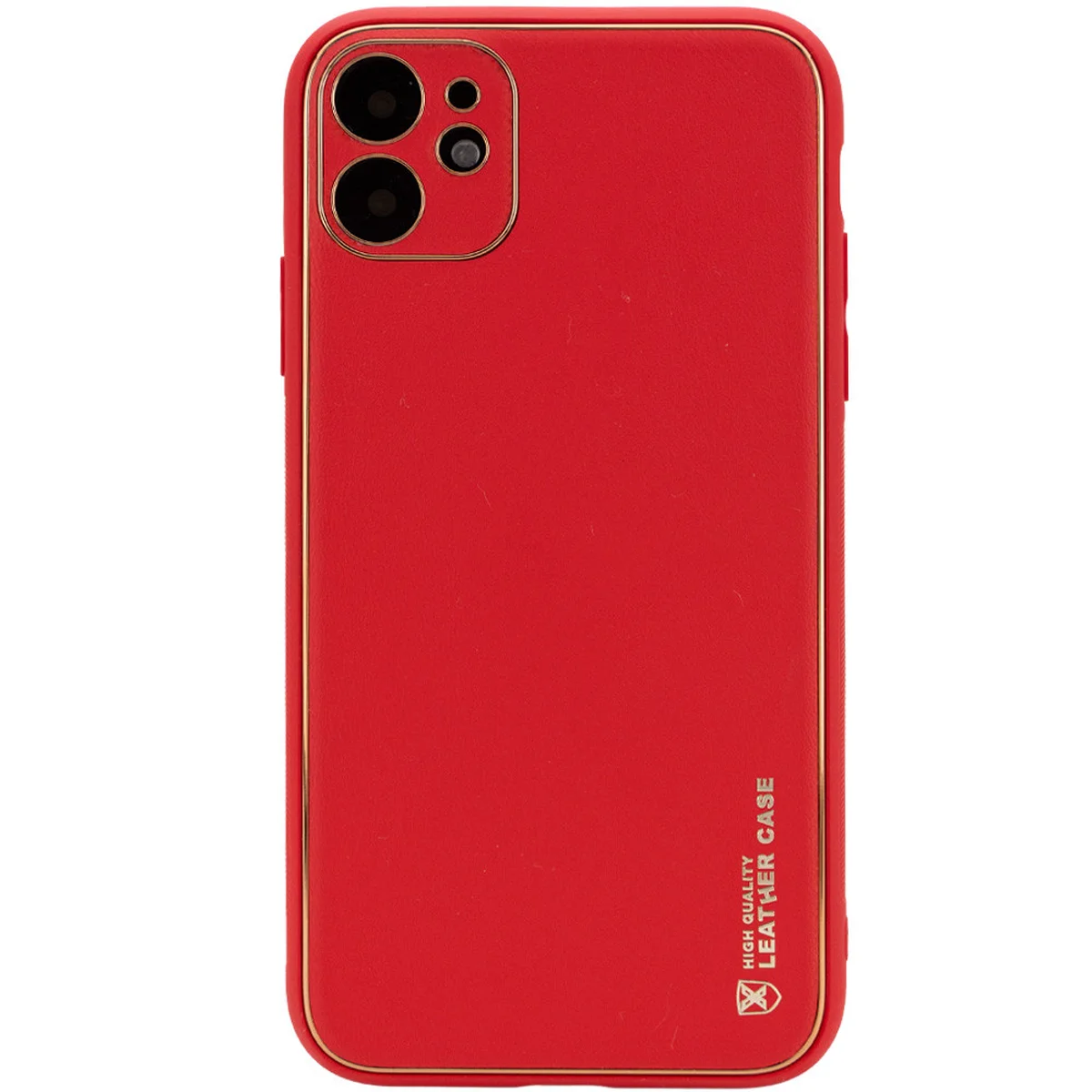 Шкіряний чохол Xshield для Apple iPhone 12 mini (5.4 ") Червоний / Red