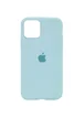 Чехол Silicone Case Full Protective (AA) для Apple iPhone 12 mini (5.4") Бирюзовый / Turquoise