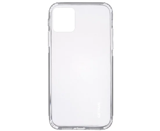 TPU чехол GETMAN Clear 1,0 mm для Apple iPhone 12 mini (5.4") Прозрачный