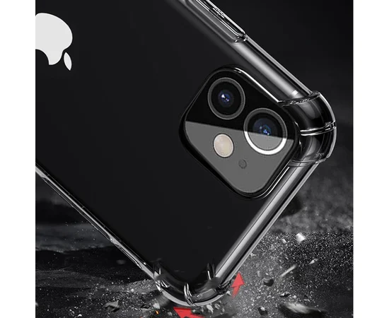 TPU чехол G-Case Lcy Resistant для Apple iPhone 12 mini (5.4") Прозрачный