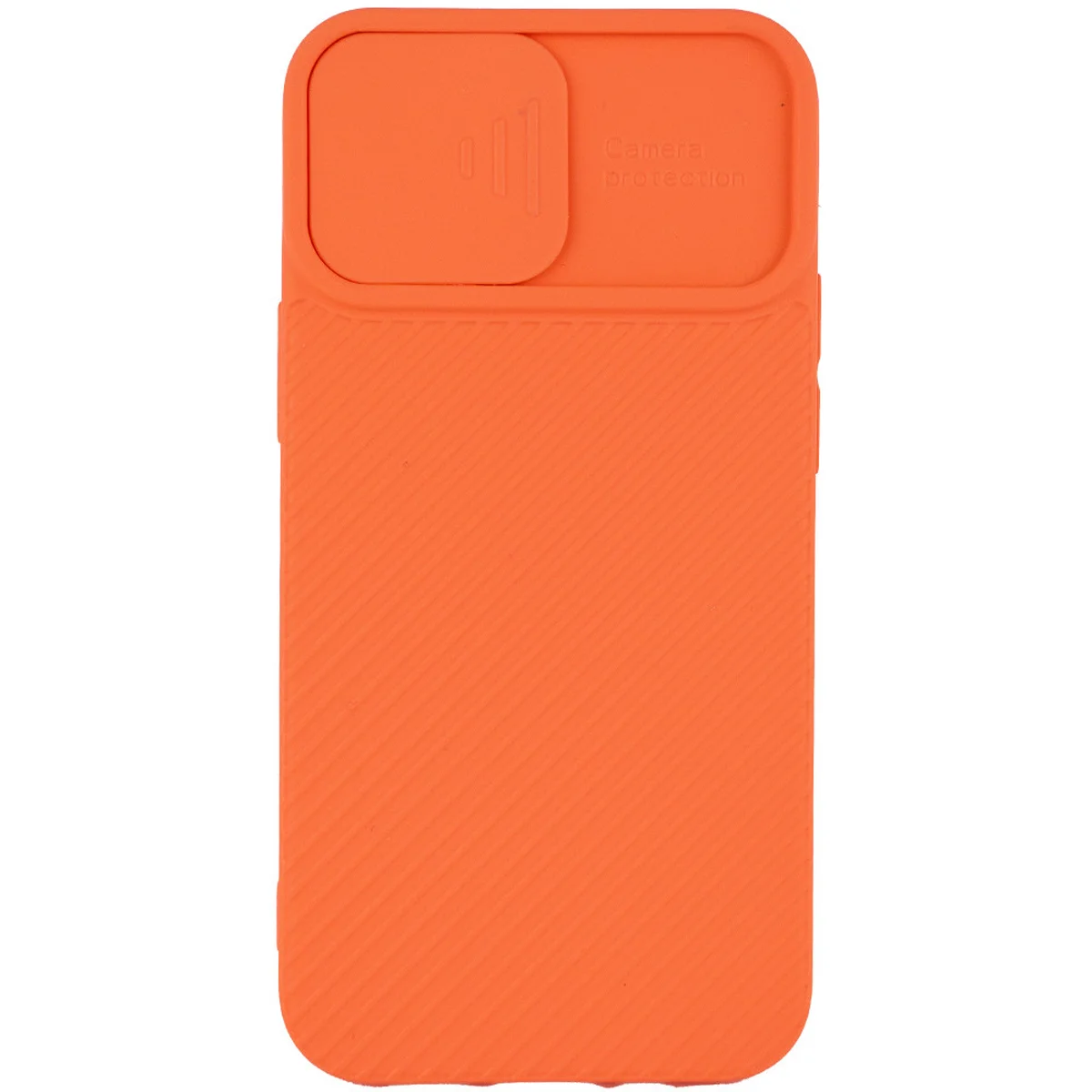 Чохол Camshield Square TPU зі шторкою для камери для Apple iPhone 12 mini (5.4 ") Помаранчевий