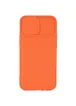 Чехол Camshield Square TPU со шторкой для камеры для Apple iPhone 12 mini (5.4") Оранжевый