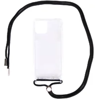 Чохол TPU Crossbody Transparent для Apple iPhone 12 mini (5.4 ") Чорний