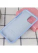 Чехол Silicone Case Full Protective (AA) для Apple iPhone 12 mini (5.4") Голубой / Lilac Blue