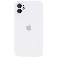 Чехол Silicone Case Full Camera Protective (AA) для Apple iPhone 12 mini (5.4") Белый / White