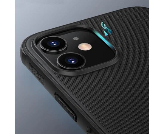 Чехол Nillkin Matte Pro для Apple iPhone 12 mini (5.4") Черный / Black