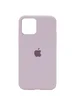 Чехол Silicone Case Full Protective (AA) для Apple iPhone 12 mini (5.4") Серый / Lavender