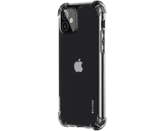 TPU чехол G-Case Lcy Resistant для Apple iPhone 12 mini (5.4") Прозрачный