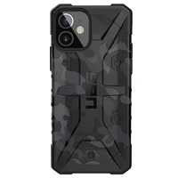 Ударопрочный чехол UAG Pathfinder камуфляж для Apple iPhone 12 mini (5.4") Серый
