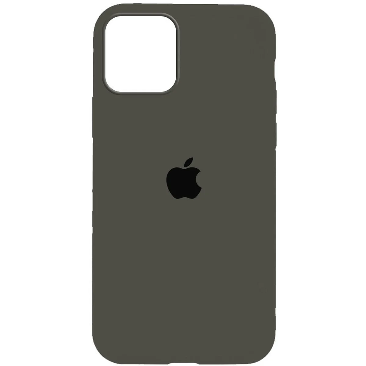Чехол Silicone Case Full Protective (AA) для Apple iPhone 12 mini (5.4") Зеленый / Dark Olive