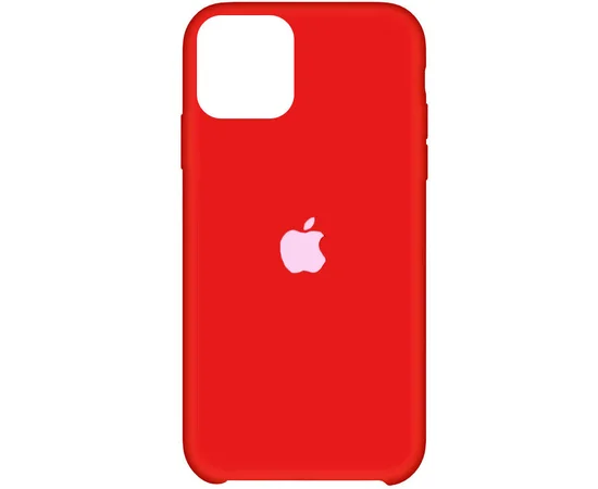 Чехол Silicone Case (AA) для Apple iPhone 12 mini (5.4") Красный / Dark Red