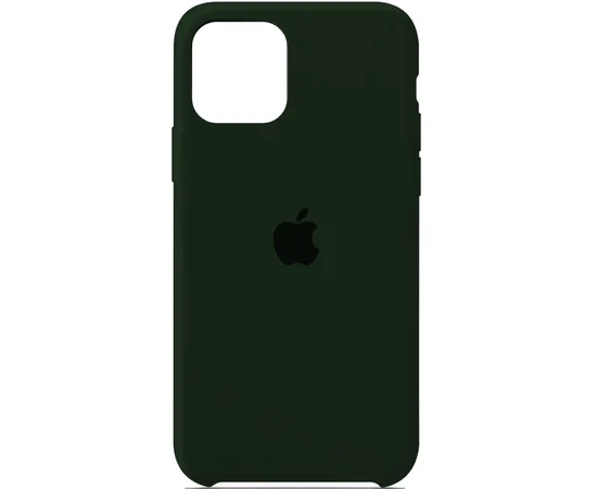 Чехол Silicone Case (AA) для Apple iPhone 12 mini (5.4") Зеленый / Army green