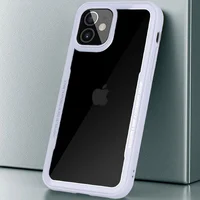 TPU+PC чехол G-Case Shock Crystal для Apple iPhone 12 mini (5.4") Белый