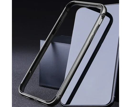 Metal+PC Бампер G-Case The Grand Series для Apple iPhone 12 mini (5.4") Черный