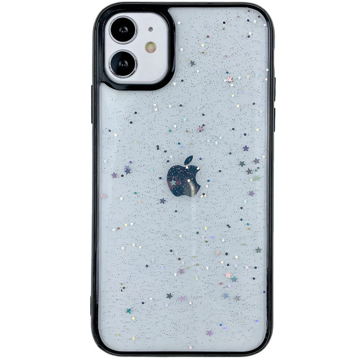 TPU+PC чехол Shiny Stars для Apple iPhone 12 mini (5.4") Черный