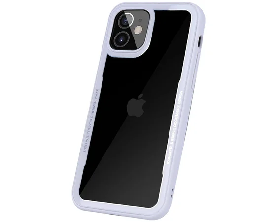TPU+PC чехол G-Case Shock Crystal для Apple iPhone 12 mini (5.4") Белый