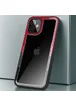 TPU+PC чехол G-Case Shock Crystal для Apple iPhone 12 mini (5.4") Черный / Красный
