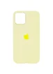 Чехол Silicone Case Full Protective (AA) для Apple iPhone 12 mini (5.4") Желтый / Mellow Yellow