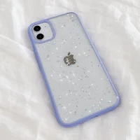 TPU + PC чохол Shiny Stars для Apple iPhone 12 mini (5.4 ") Бузковий