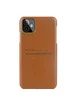Кожаная накладка G-Case Cardcool Series для Apple iPhone 12 mini (5.4") Коричневый