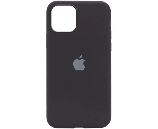 Чехол Silicone Case Full Protective (AA) для Apple iPhone 12 mini (5.4") Черный / Black