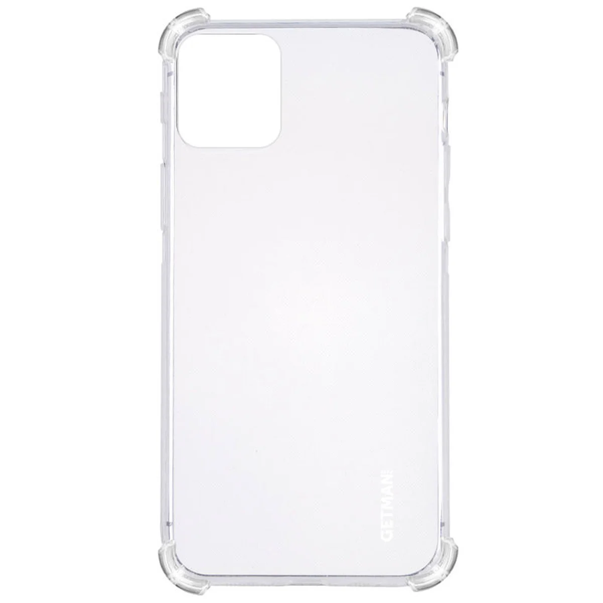 TPU чохол GETMAN Ease logo посилені кути для Apple iPhone 12 mini (5.4 ") Прозорий / Transparent