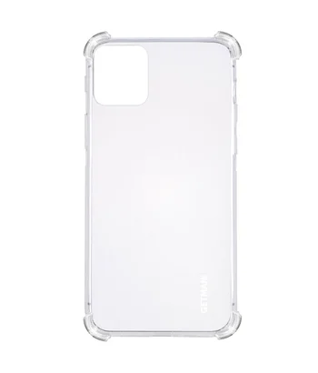 TPU чохол GETMAN Ease logo посилені кути для Apple iPhone 12 mini (5.4 ") Прозорий / Transparent