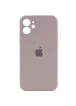 Чехол Silicone Case Full Camera Protective (AA) для Apple iPhone 12 mini (5.4") Серый / Lavender