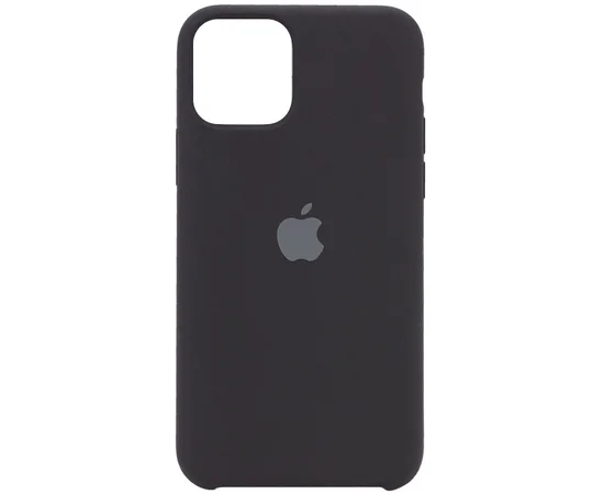 Чехол Silicone Case (AA) для Apple iPhone 12 mini (5.4") Черный / Black