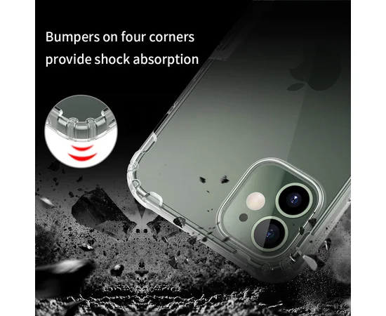 TPU чехол Nillkin Nature Series для Apple iPhone 12 mini (5.4") Бесцветный (прозрачный)