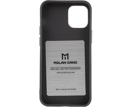 TPU чехол Molan Cano Smooth для Apple iPhone 12 mini (5.4") Черный