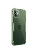 TPU чехол Nillkin Nature Series для Apple iPhone 12 mini (5.4") Темно-зеленый (прозрачный)