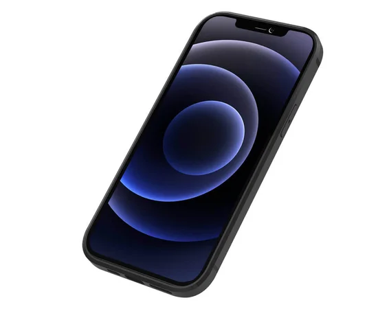 Кожаная накладка Nillkin Aoge (с карманом) для Apple iPhone 12 mini (5.4") Черный