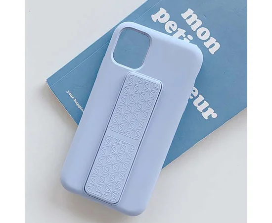 Чехол Silicone Case Hand Holder для Apple iPhone 12 mini (5.4") Сиреневый / Dasheen