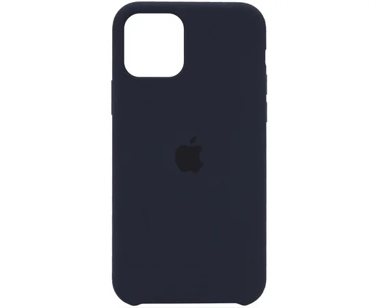 Чехол Silicone Case (AA) для Apple iPhone 12 mini (5.4") Темно-синий / Midnight blue