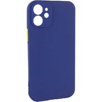 Чехол TPU Square Full Camera для Apple iPhone 12 mini (5.4") Синий