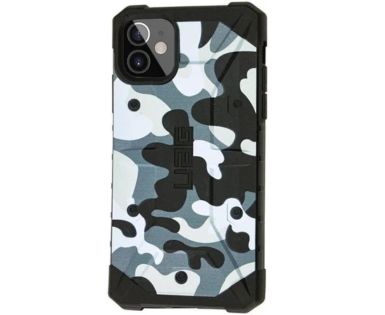 Ударопрочный чехол UAG Pathfinder камуфляж для Apple iPhone 12 mini (5.4") Белый