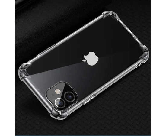 TPU чехол G-Case Lcy Resistant для Apple iPhone 12 mini (5.4") Прозрачный