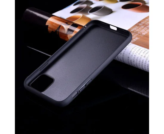 Кожаный чехол PU Retro classic для Apple iPhone 12 mini (5.4") Коричневый