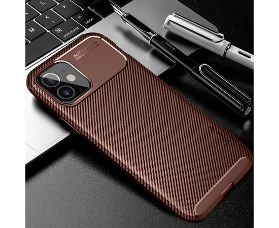 TPU чехол iPaky Kaisy Series для Apple iPhone 12 mini (5.4") Коричневый