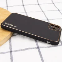 Шкіряний чохол Xshield для Apple iPhone 12 mini (5.4 ") Чорний / Black