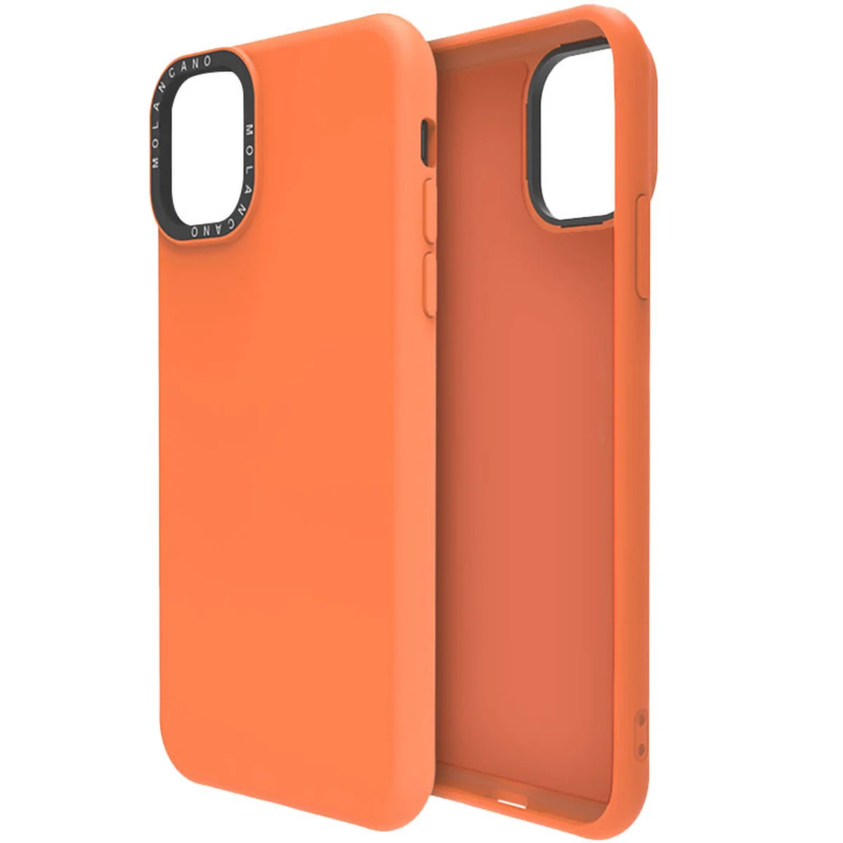 TPU чохол Molan Cano MIXXI для Apple iPhone 12 mini (5.4 ") Помаранчевий