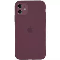 Чехол Silicone Case Full Camera Protective (AA) для Apple iPhone 12 mini (5.4") Лиловый / Lilac Pride