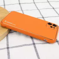 Шкіряний чохол Xshield для Apple iPhone 12 mini (5.4 ") Помаранчевий / Apricot