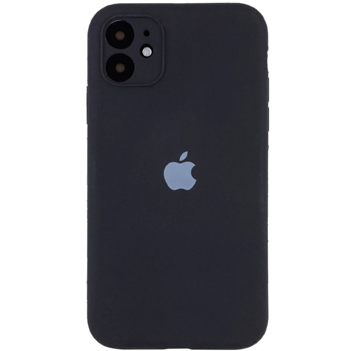 Чохол Silicone Case Full Camera Protective (AA) для Apple iPhone 12 mini (5.4 ") Чорний / Black